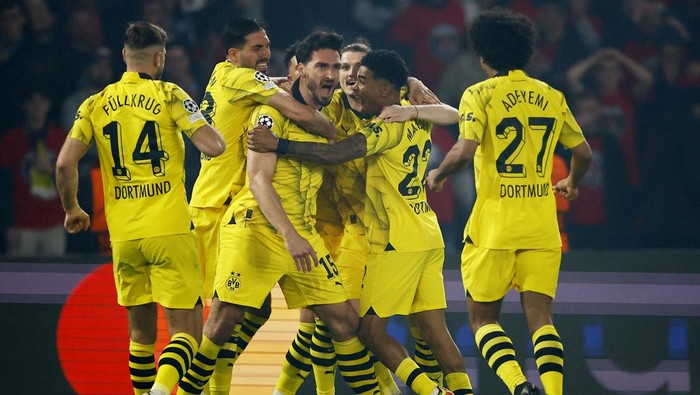 Borussia Dortmund Capai Final Liga Champions Setelah Mengatasi PSG